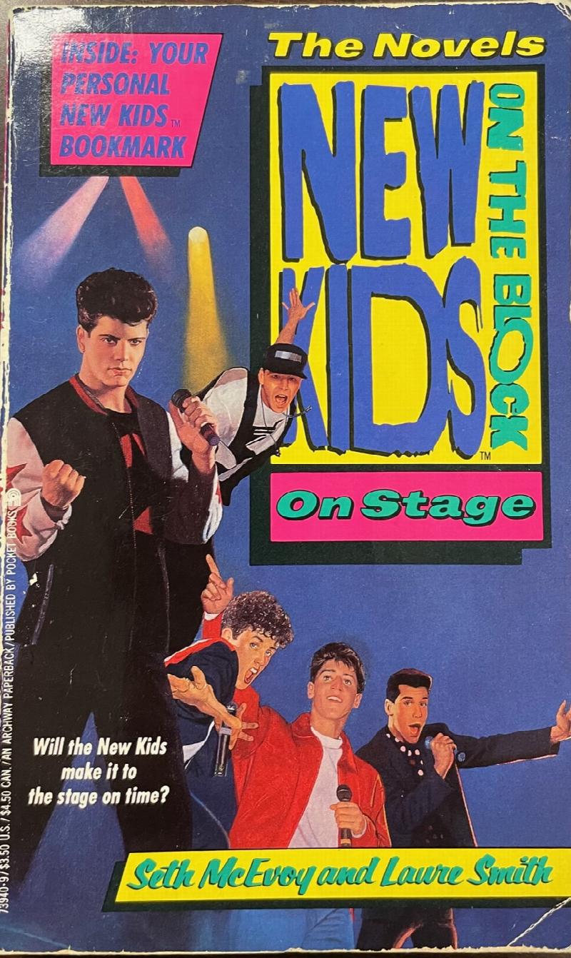 New Kids On The Block 1990 Step By Step Original Store Promo Poster II