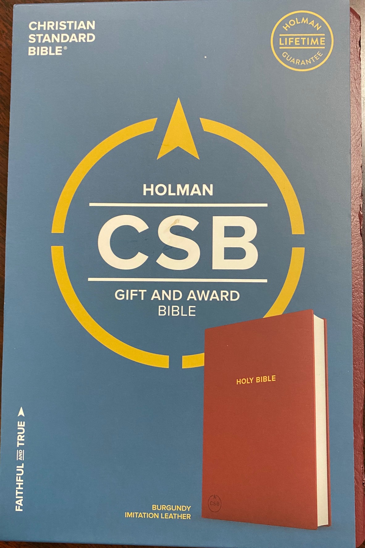 Holy Bible (Christian Standard) (CSB Gift & Award Bible, Burgundy)